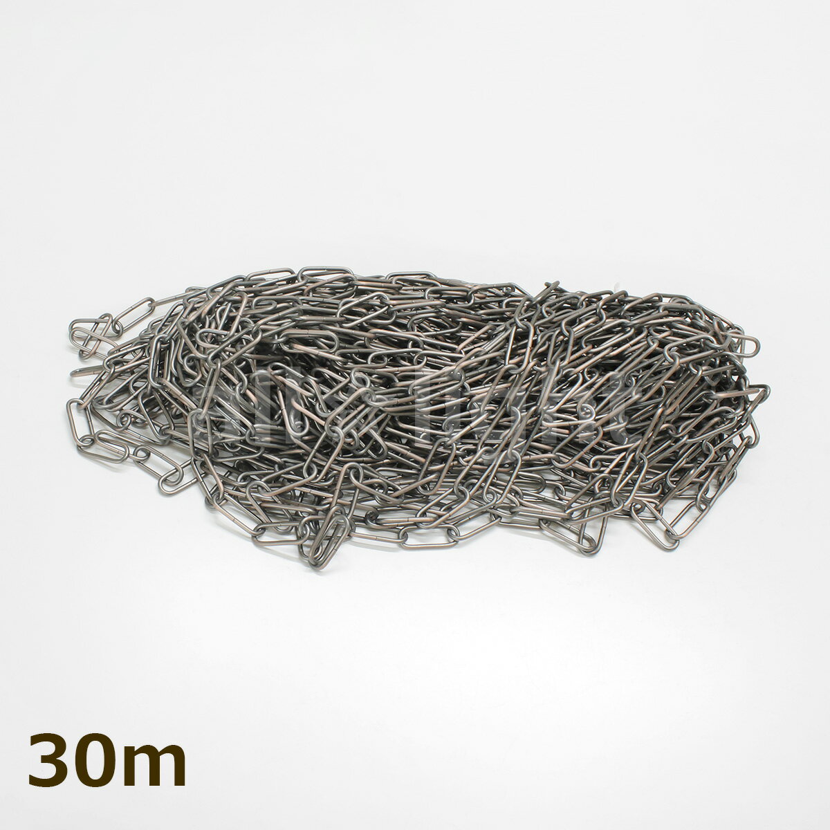 ★ チェーン アンティーク銅ブロンズ リンクCタイプチェイン 照明吊り下げ用 38.5mm×15mm φ3mm 【30m】 IL30ADBR