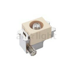 パナソニック　コスモシリーズワイド21　埋込高シールドテレビコンセント(端末用)　1端子タイプ　電流..