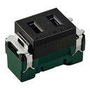 パナソニック フルカラー配線器具 埋込扉付コンセント 15A 125V マットブラック WN1051MB