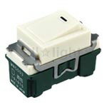 パナソニック　フルカラースイッチ　埋込スイッチD（両切）　15A　300V　ミルキーホワイト　WN5003