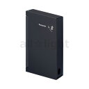 パナソニック コスモシリーズワイド21 防雨スイッチガードプレート 簡易鍵付 IP44 1連用 ブラック WTC7981B