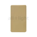 神保電器 ニューマイルドビーシリーズ エレガンスカセットプレート 1連用 ブランク用 ライトベージュ 6541L