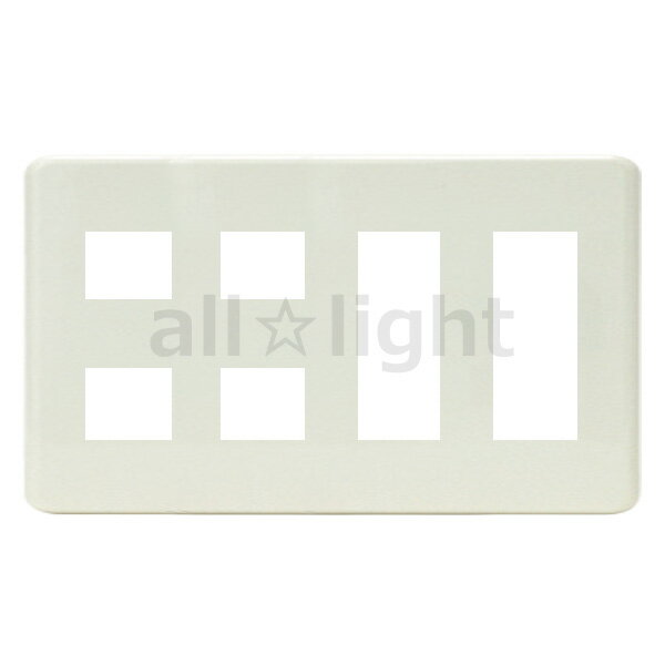 神保電器　ニューマイルドビーシリーズ　ホームエレガンスプレート　4連用　10コ用（2コ+2コ+3コ+3コ用..