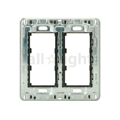 神保電器　J・WIDEシリーズ　簡易耐火枠　絶縁取付枠付　2連用　WJT2K