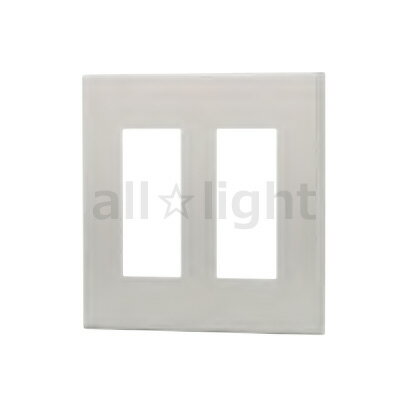 神保電器 J・WIDE SLIM SUSTE コンセントプレート 2連用 6個口 WSD33