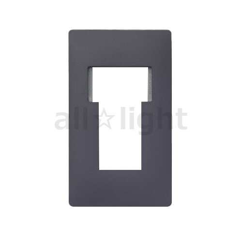 パナソニック　アドバンスシリーズ配線器具　絶縁取付枠　プレート付（マットグレー）　スイッチ＋コン..