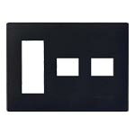 Rakuten - パナソニック　アドバンスシリーズ配線器具　簡易耐火コンセントプレート　3連用　5コ用（3コ＋1コ＋1コ用）　マットブラック　WTL7775BK