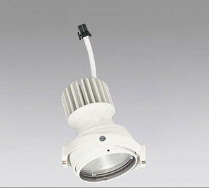 ODELIC LEDマルチユニバーサル灯体 高効率タイプ CDM−T35W相当 オフホワイト 46°白色 4000K 専用調光器対応(ハウジング・電源別売) XS412319