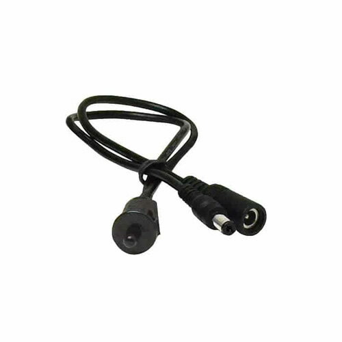 スガツネ　LAMP　DCコネクター付プッシュOFFスイッチ　DC24V　5A　ブラック　SLSW2DC24BL