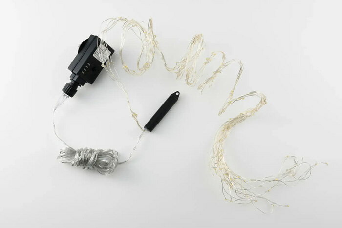 SWAN　SPARKLER HOOK　イルミネーションライト　ワイヤー製　ガーランドライト　銅線　調光機能　防滴A..