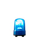 パトライト LED回転灯(ブラシレスモータ) SK DC12〜24V 2.9W φ80mm ブルー(青色) キャブタイヤコード SKSM1JB ※受注生産品(3)