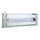 ベンハー 粘着式捕虫器(直管形LED捕虫器) ムシポン LT20BL/16-MP×1灯 壁付型 片面誘引型 目隠しあり よこ型 MPL2000KDXA(3)