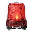 パトライト 大型LED回転灯 RLR DC48V 8.2W φ162mm 取付ピッチφ120 閃光数105回/分 レッド(赤色) RLR04PR ※受注生産品(3)