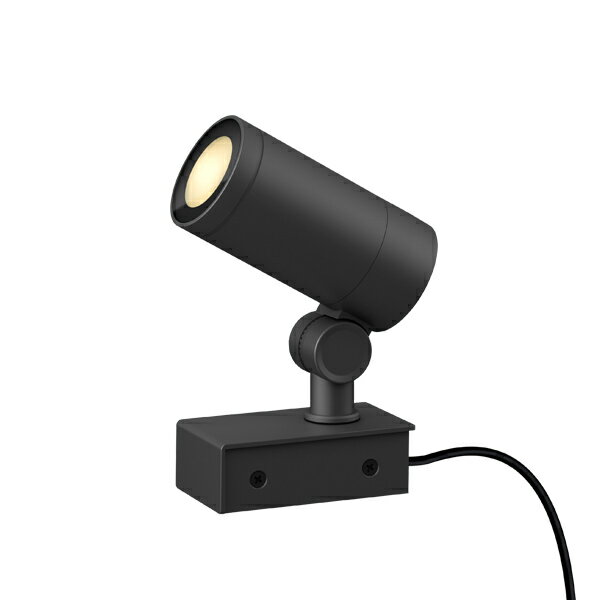 タカショー　ガーデンアップライト　12V/24V　ルーメックM　広角　ブラック　スパイクなし　トランス・アクセサリ別売　コード:70107000　HBBD66K