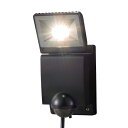 タカショー LEDセンサライト 100V 3型 ブラック 光源色:電球色 コード:61819400 HIAD04K(3)