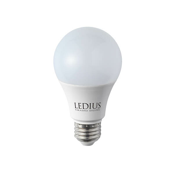 タカショー　LEDIUS（レディアス）　LED電球　一般電球形　5型　E26(E-26)　光源色:電球色　コード:75912500　HMBD43N