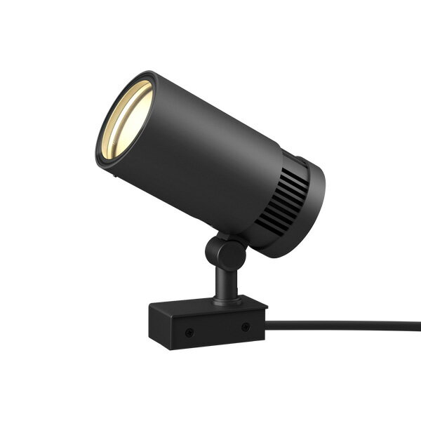 Light - タカショー　庭園灯(ガーデンライト)　ガーデンアップライト　スパイクスポット　ルーメック　XL+　24V調光　電球色　本体:黒(ブラック)　コード:99349900　トランス・アクセサリ別売　HBBD155K