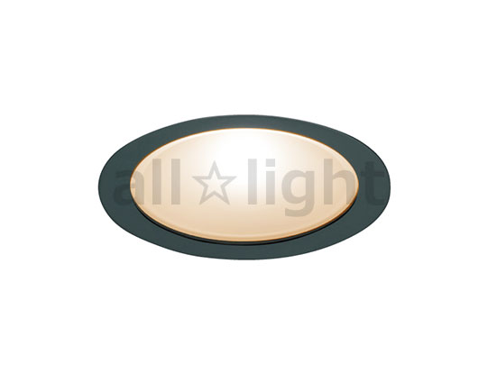 DNライティング　LEDダウンライト　アルディラシリーズ　D-EX10H　薄型ダウンライト　ワイド配光タイプ　高演色型　調光　器具色：ブラック　ビーム角：85°　埋込穴φ60mm　4.1W　415lm　3000K　電源装置別売　DEX104BFH　※受注生産品