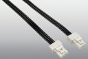 TES LIGHTING ラインバー専用渡りコード TB-0106シリーズ コード長500mm 黒(ブラック) TB0106500B(3)