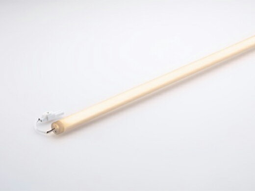 DNライティング　軒下用LEDモジュール　CLED2-WP　電源装置別売　乳白パイプ　IP64　本体寸法2125mm　電球色（3000K）　CLED2F2125L30WP ※受注生産品