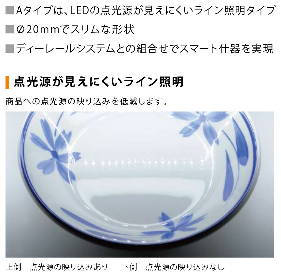 �ץ�󥹡�LEDê��������񡡥ǥ����饤��D���꡼����A�����ס���Ĺ1100mm�����򿧡�3500K��DR1100WW12A1 ������������