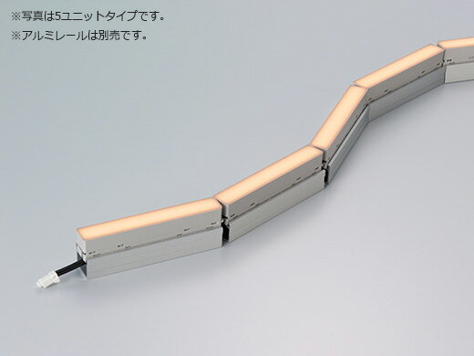 DNライティング　軒下用チェーンLEDモジュール　CHC-LED F-WP　電源装置別売　ワイド配光タイプ　IP66　1000mm（10ユニット）　電球色（2800K）　CHCLED1000L28FWP ※受注生産品