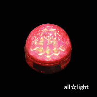 キョーワ LED電球 屋外用LEDサイン球 彩光球 カラー 赤色（レッド） E26口金 【単品】 3159E26R