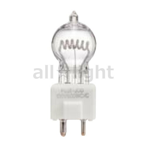 冨士電球　ハロゲン電球 JCD　光学用ダブルコイルタイプ　GY9．5口金　120V　300W　JCD120V300WCC