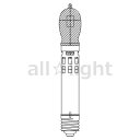 冨士電球　ハロゲン電球 JS（JIS名称：JP）　ステージ・スタジオ用大型タイプ　E39口金　100V　1000W　JSS100V1000WCL