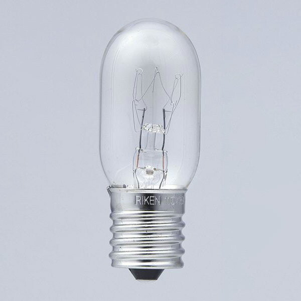 ELPA　冷蔵庫庫内灯　110V　15W　E17口金　クリア　G25HC