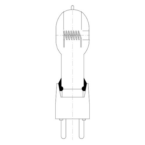 松村電機　JCD型ハロゲン電球　100V　2000W　3050K　500h　GX22口金　JCD100V2000WBEM