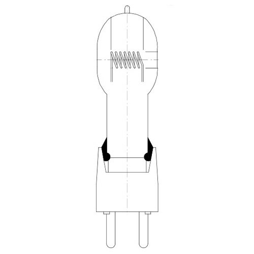 松村電機　JCD型ハロゲン電球　100V　2000W　3200K　240h　GX22口金　JCD100V2000WCEM