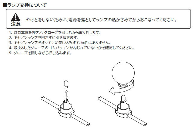 TOKISTAR　イグゼビタキセノン用交換ランプ　WBランプ（キセノンランプ）　12V　4...