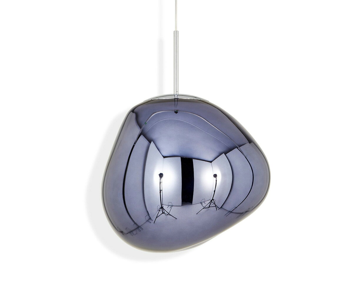 Pendant Lamps - Tom Dixon　トム・ディクソン　ペンダントライト　MELT 50 PENDANT CLASSIC（メルト50ペンダントクラシック）　調光　引掛シーリング　2700K　スモーク　LED電球付き/白熱電球使用可能　MELT50PENDANTCLASSICSMOKE