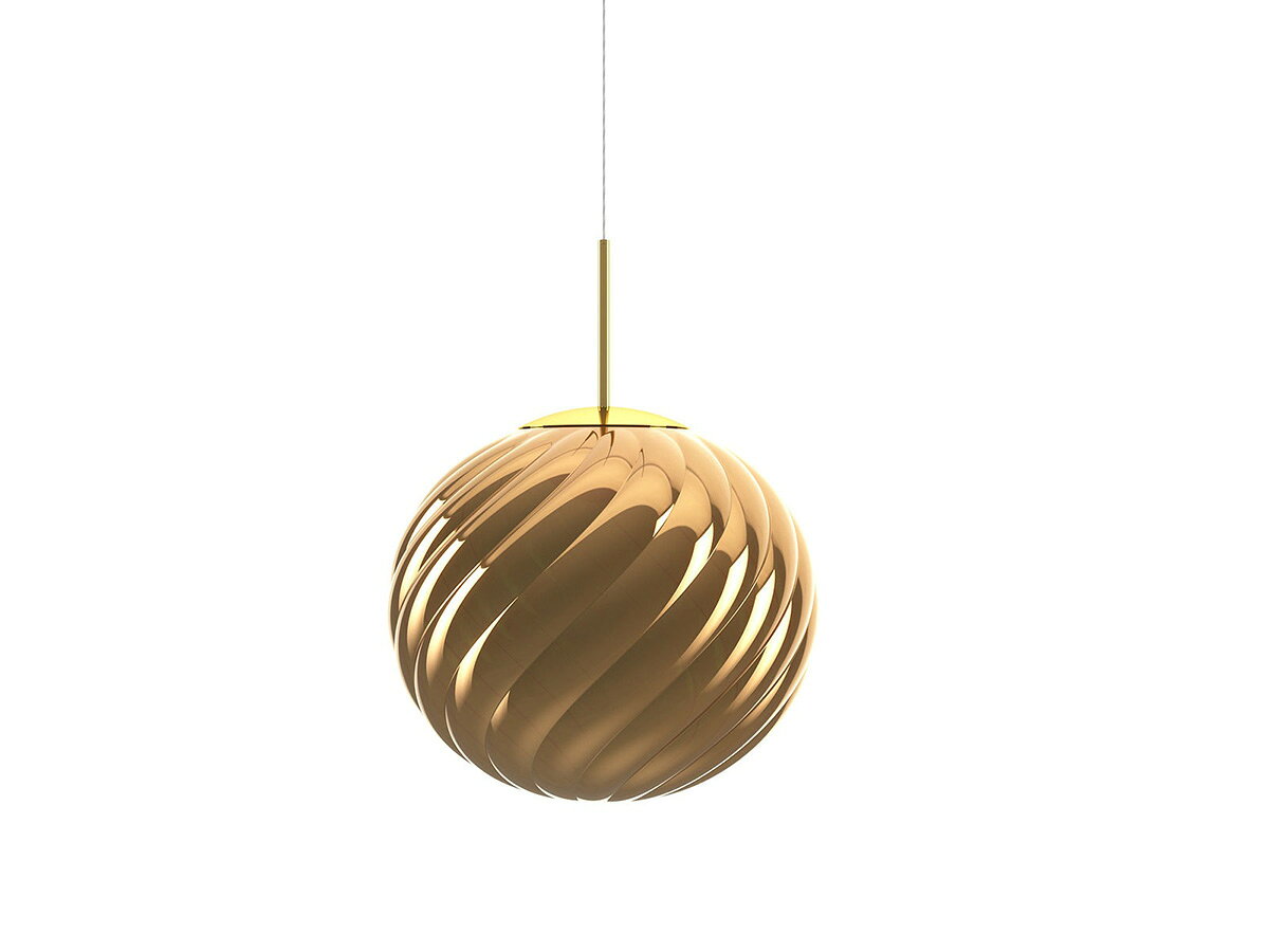 Tom Dixon トム・ディクソン ペンダントライト WHIRL 45 PENDANT LED(ウァール45ペンダントLED) 調光 天井直付 6.0W 3000K ゴールド LED内蔵 WHIRL45PENDANTLEDGOLD [2]