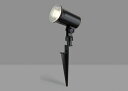 東芝 LED照明器具 アウトドアスポットライト スパイク式ライト LEDランプ別売 LED電球ミニクリプトン形 40W形相当・60W形相当 E17口金用 キャプタイヤコード付属(5m) 防雨形 黒(ブラック) LEDG88942K