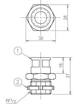 ☆岩崎　アイランプホルダ（投光器）用　接続具　3灯用クラスターボックス　JH形ジョインター専用　F1