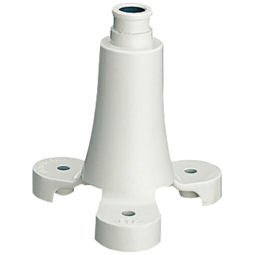 岩崎　アイランプホルダ（投光器）用　三脚台座　高さ80mm　白色（ホワイト）　F6W