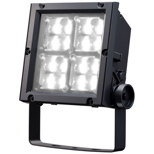 岩崎　LEDioc　FLOOD　NEO（レディオック　フラッド　ネオ）　LED投光器　120クラス　広角タイプ　昼白色（5000K）　本体色：ダークグレイ　LED一体形　屋外・屋内兼用　耐塩仕様　ECF12040WNSAN8DG