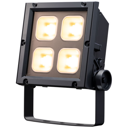 岩崎　LEDioc　FLOOD　NEO（レディオック　フラッド　ネオ）　LED投光器　150クラス　超広角タイプ　電球色（2700K）　本体色：ダークグレイ　LED一体形　屋外・屋内兼用　耐塩仕様　ECF15040SWLSAN8DG ※受注生産品