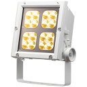 岩崎 LEDioc FLOOD NEO(レディオック フラッド ネオ) LED投光器 170クラス 狭角タイプ 電球色(2700K) 本体色:ホワイト LED一体形 屋外・屋内兼用 耐塩仕様 ECF17040NLSAN2W ※受注生産品(3)