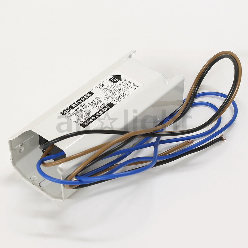 藤井電機　グロー式(スタータ形)蛍光灯用安定器　FL30S　FCL30/28(30W)　1灯用　100V　50Hz/60Hz　防水..