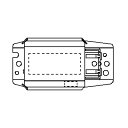 パナソニック グロー式（スタータ形）蛍光灯用安定器 FL15 1灯用 100V 60Hz 半田レス端子（SL端子）付 FZ15111294SW(GX1511MA15)