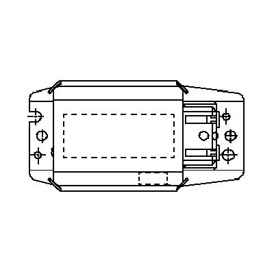 パナソニック グロー式（スタータ形）蛍光灯用安定器 FL20 1灯用 100V 60Hz 半田レス端子（SL端子）付 FZ20111299SW(GX2011MA15)