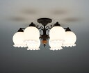 yamada 屋内シャンデリア 電球色 Ra94 ランプ付 取付簡易型 〜8畳 CD4290L