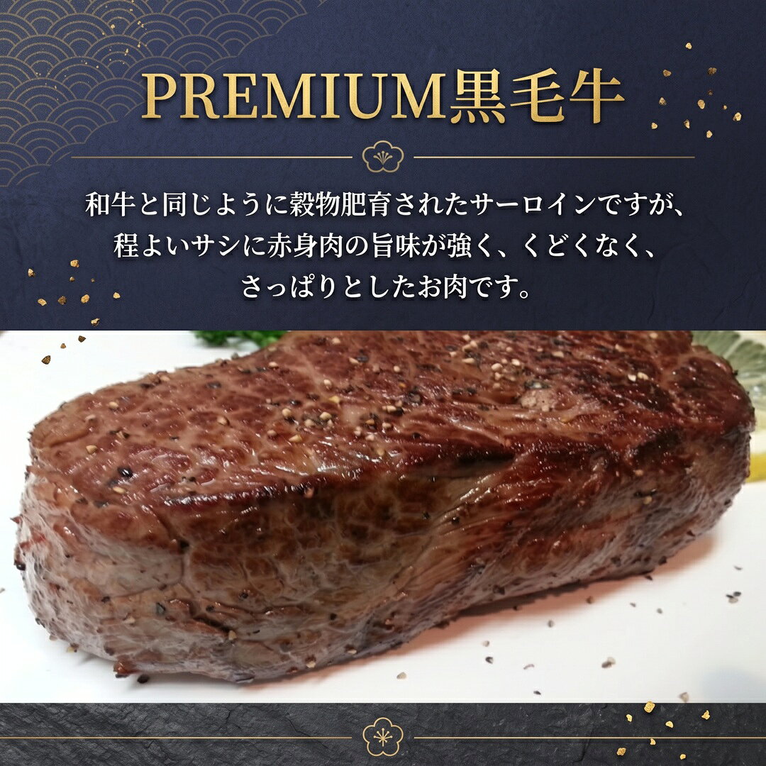 【ド迫力BBQ】ブラックアンガス牛 サーロインブロック 塊肉 約700g〜1000g【暫定重量・量り売り】豪州産 プレミアム穀物肥育牛 業務用 厚切りステーキ アウトドア キャンプ 真空パック allmeat-co-10000150 オールミート サンプル画像3