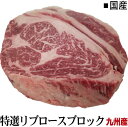 国産牛リブサーロインステーキブロック　★九州産　量り売り　約0.9kg〜　ブロック肉 　かたまり【冷凍】