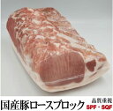 国産豚ロースブロック 安心安全 SPF SQF 真空パック 量り売り 暫定重量 約800g前後 九州産 冷凍 オールミート お肉 肉 精肉 加工品 BBQ バー...