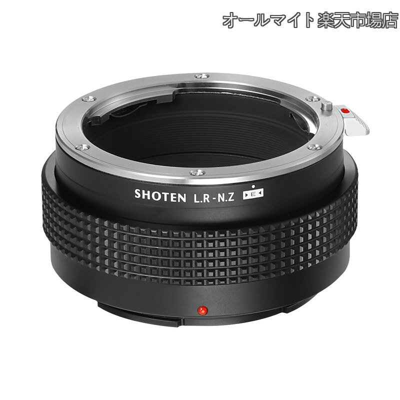 【送料無料】マウントアダプター LR-NZ E (Rマウントレンズ → Zマウント変換) 互換品 Leica-Rレンズ用 ニコンZカメラ用 Zボディ アダプター 電子接点 EXIF/フォーカスエイド対応 MF補助 ピーキング対応 オールドレンズ活用