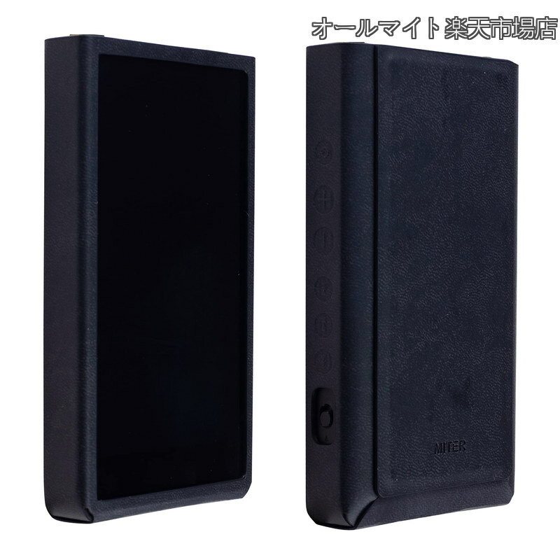 【送料無料】ケース ソニー ウォークマン Sony Walkman NW-ZX707 ZX706 用 手作りのイタリア製 PU レザー カバー Case Cover for ZX700 (Black)
